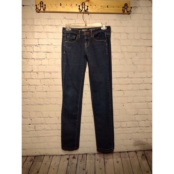 Mossimo straight stretchy low rise jeans size 00 * - Picture 1 of 3